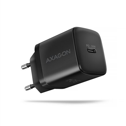 AXAGON Sil wallcharger 1x port USB-C, PD3.0/PPS/QC4+/SFC/AFC/Apple, 30W , ACU-PD30