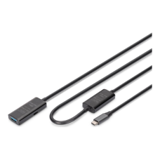 Digitus , Active USB 3.2 Gen1 5G extension cable , DA-73111 , USB-C to USB-A