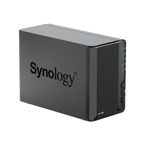Synology , Tower NAS , DS224+ , up to 2 HDD/SSD , Intel Celeron , J4125 , Processor frequency 2.0 GHz , 2 GB , DDR4