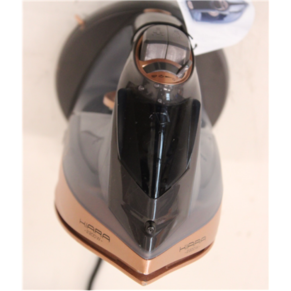 SALE OUT. ETA ETA127690000 Kiara Iron, Ceramic, 2200 W, Water tank 220 ml, Black , ETA , Iron , Kiara ETA127690000 , Cordless Steam Iron , 2200 W , Water tank capacity 220 ml , Continuous steam 40 g/min , Steam boost performance 90 g/min , Black , DAMAGED