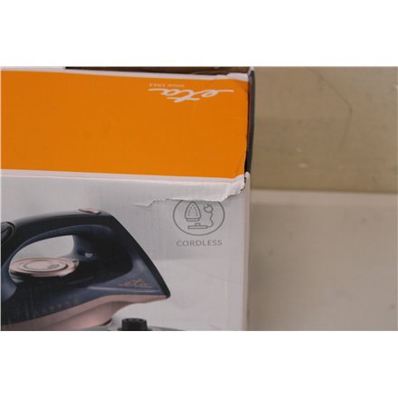 SALE OUT. ETA ETA127690000 Kiara Iron, Ceramic, 2200 W, Water tank 220 ml, Black , ETA , Iron , Kiara ETA127690000 , Cordless Steam Iron , 2200 W , Water tank capacity 220 ml , Continuous steam 40 g/min , Steam boost performance 90 g/min , Black , DAMAGED