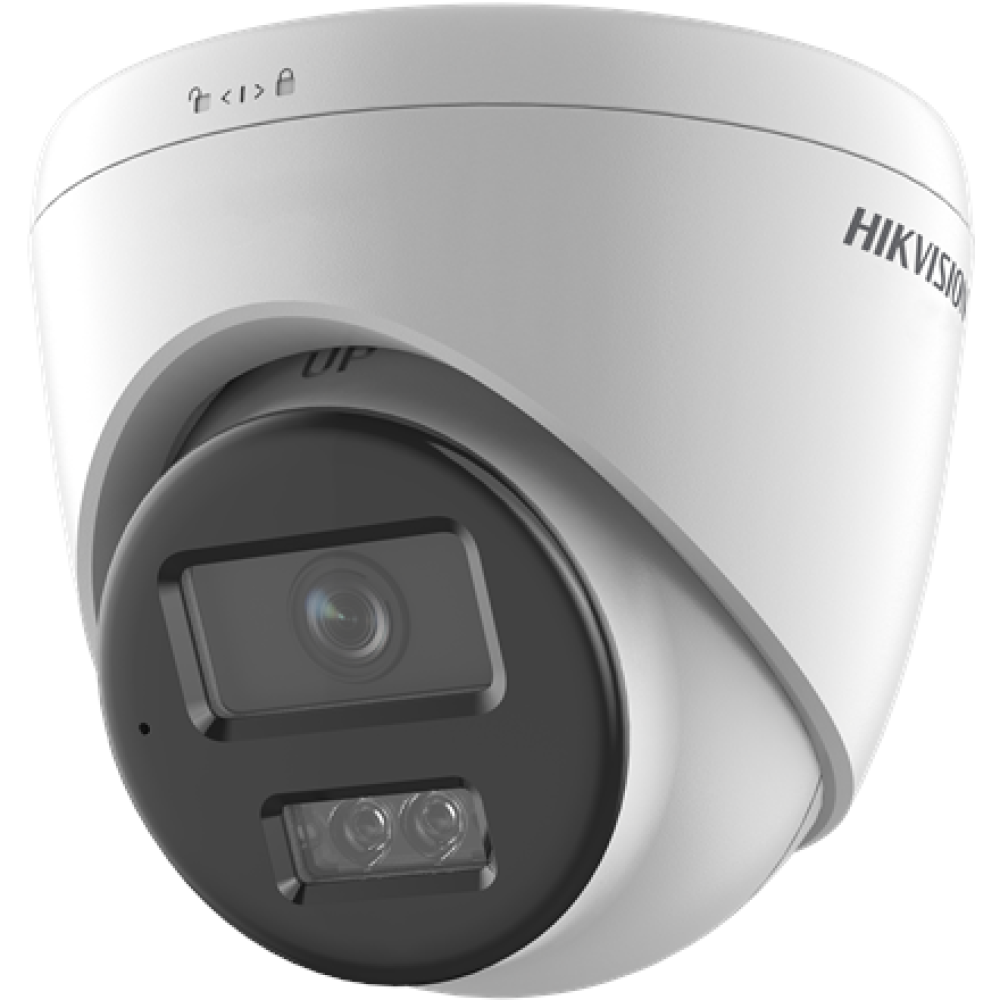 Hikvision 6 MP Smart Hybrid Light Fixed Turret Network Camera , DS-2CD1363G2-LIU , Dome , 6 MP , 2.8mm/4mm , IP67 , H.265+ , microSD/microSDHC/microSDXC card, up to 256 GB
