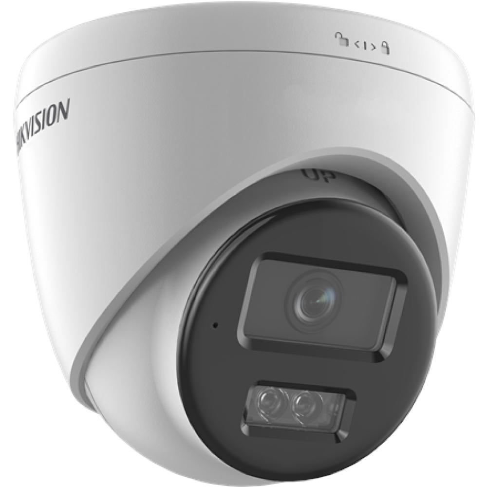 Hikvision 6 MP Smart Hybrid Light Fixed Turret Network Camera , DS-2CD1363G2-LIU , Dome , 6 MP , 2.8mm/4mm , IP67 , H.265+ , microSD/microSDHC/microSDXC card, up to 256 GB