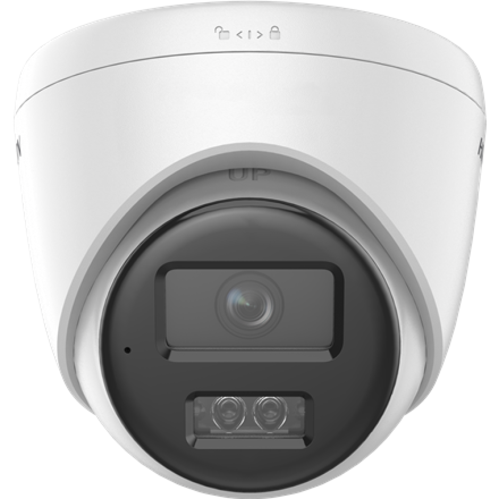 Hikvision 6 MP Smart Hybrid Light Fixed Turret Network Camera , DS-2CD1363G2-LIU , Dome , 6 MP , 2.8mm/4mm , IP67 , H.265+ , microSD/microSDHC/microSDXC card, up to 256 GB