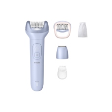 Philips Epilator , BRE711/00 Series 8000 , Operating time (max) 60 min , Number of power levels 2 , Wet & Dry , Blue