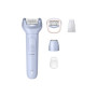 Philips Epilator , BRE711/00 Series 8000 , Operating time (max) 60 min , Number of power levels 2 , Wet & Dry , Blue