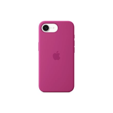 Apple Back cover , Apple , iPhone 16e , Silicone , Fuchsia