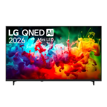 LG QNED 4K AI Mini LED TV , 65QNED70B3C , 65 , Smart TV , webOS , UHD , Black