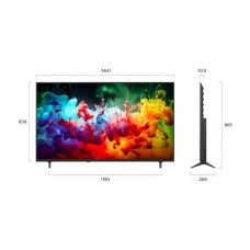 LG QNED 4K AI Mini LED TV , 65QNED70B3C , 65 , Smart TV , webOS , UHD , Black LG QNED 4K AI Mini LED TV , 65QNED70B3C , 65 , Smart TV , webOS , UHD , Black