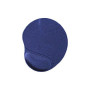 Gembird , MP-GEL-B Gel mouse pad with wrist support, blue , Gel mouse pad , Blue