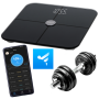 Adler Smart Bathroom Scale , AD 8187 , Maximum weight (capacity) 180 kg , Accuracy 100 g , Body Mass Index (BMI) measuring , Black