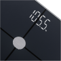 Adler Smart Bathroom Scale , AD 8187 , Maximum weight (capacity) 180 kg , Accuracy 100 g , Body Mass Index (BMI) measuring , Black