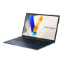 Asus Vivobook 17 X1704VA-AU1152W , Quiet Blue , 17.3 , IPS , FHD , 1920 x 1080 pixels , 60 Hz , Anti-glare , Intel Core 5 , 120U , 16 GB , DDR5 , Solid-state drive capacity 512 GB , Intel Graphics , Windows 11 Home , 802.11ax , Bluetooth version 5.2 , Key