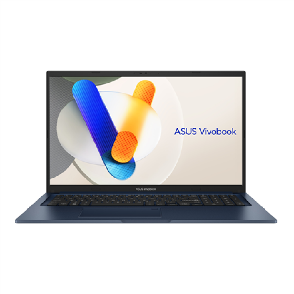 Asus Vivobook 17 X1704VA-AU1152W , Quiet Blue , 17.3 , IPS , FHD , 1920 x 1080 pixels , 60 Hz , Anti-glare , Intel Core 5 , 120U , 16 GB , DDR5 , Solid-state drive capacity 512 GB , Intel Graphics , Windows 11 Home , 802.11ax , Bluetooth version 5.2 , Key