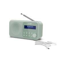 Sharp Tokyo Digital Radio , DR-P420(GN) , Bluetooth , Wireless connection , Portable , Aquamarine Green