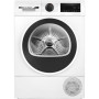 Bosch Dryer Machine with Heat Pump , WQG2450ISN , Energy efficiency class Class D , Front loading , 9 kg , LCD , Depth 61.3 cm , White