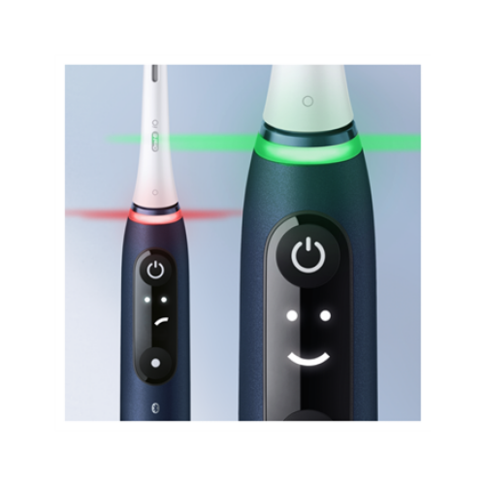 Oral-B , Electric Toothbrush , iO7 Series , Rechargeable , For adults , Number of brush heads included 1 , Number of teeth brushing modes 5 , Saphire Blue