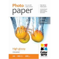 200 g/m² , A4 , High Glossy Photo Paper