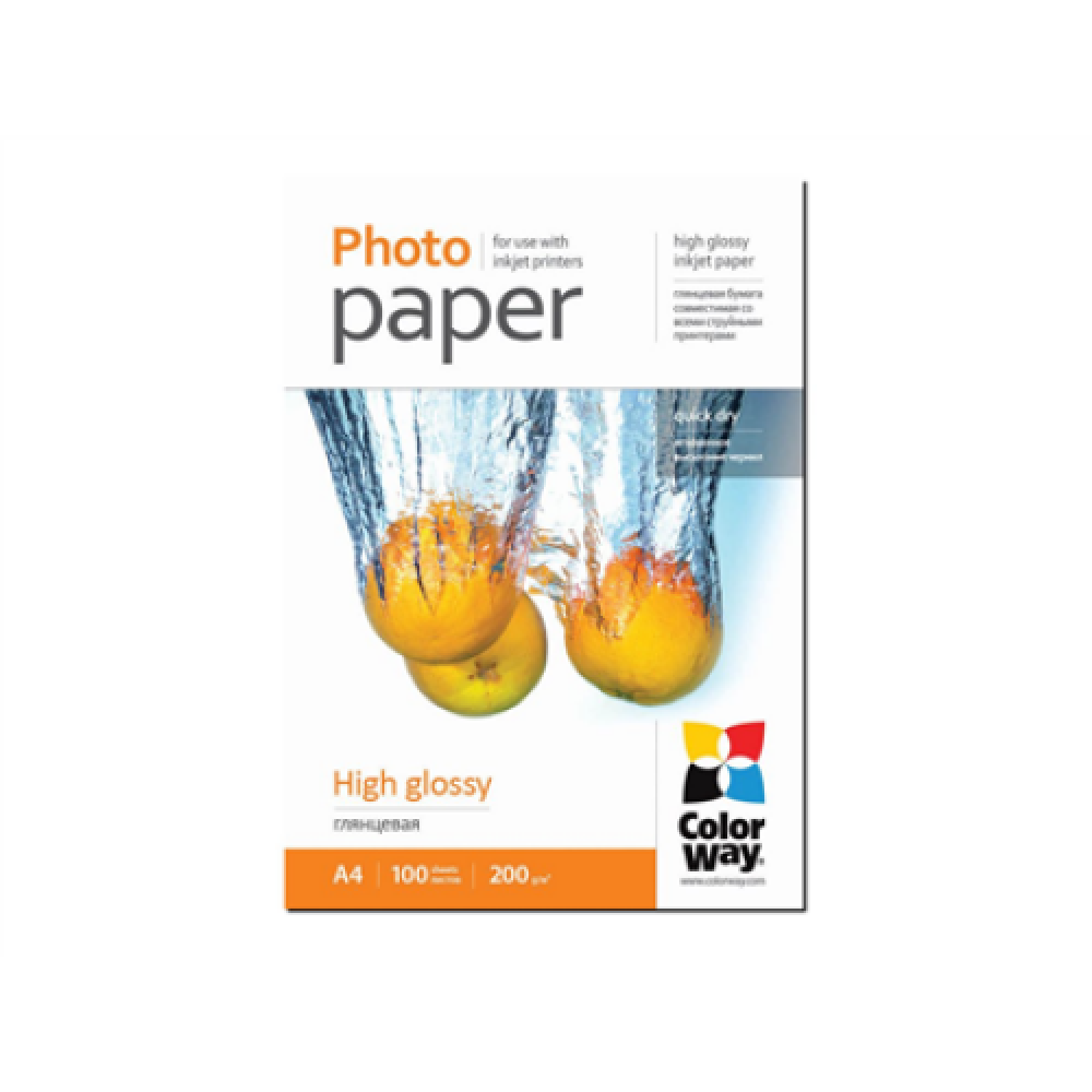 200 g/m² , A4 , High Glossy Photo Paper