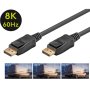 Goobay , DisplayPort Cable 2.0/2.1, 40 Gbit/s , 2 m