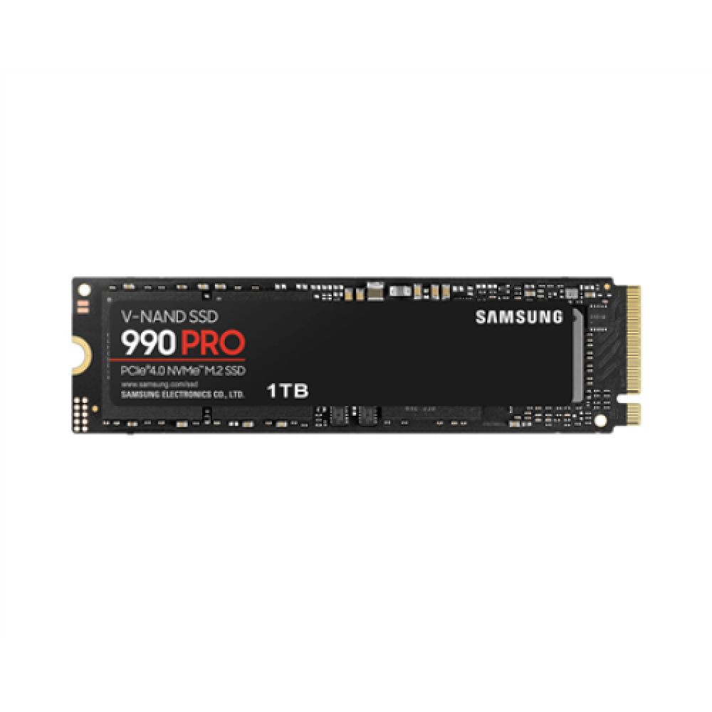 Samsung , 990 PRO , 1000 GB , SSD form factor M.2 2280 , Solid-state drive interface PCIe Gen4x4 , Read speed 7450 MB/s , Write speed 6900 MB/s