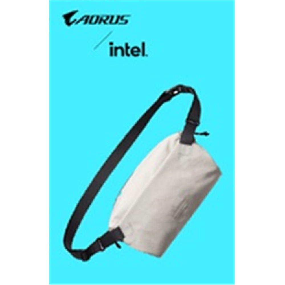 Gigabyte AORUS Intel , Sling Bag , Grey
