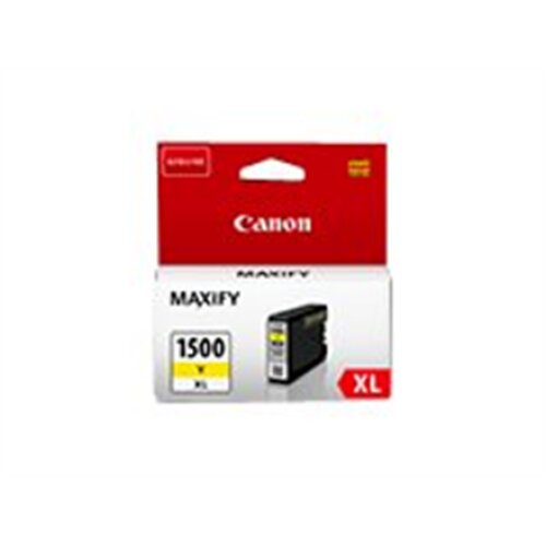 Canon XL Ink Cartridge , PGI-1500XL , Ink Cartridge , Yellow