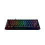Razer , Huntsman Mini 60% , Black , Gaming keyboard , Wired , Opto-Mechanical , RGB LED light , NORD
