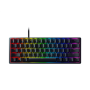 Razer , Huntsman Mini 60% , Gaming keyboard , Opto-Mechanical , RGB LED light , NORD , Black , Wired