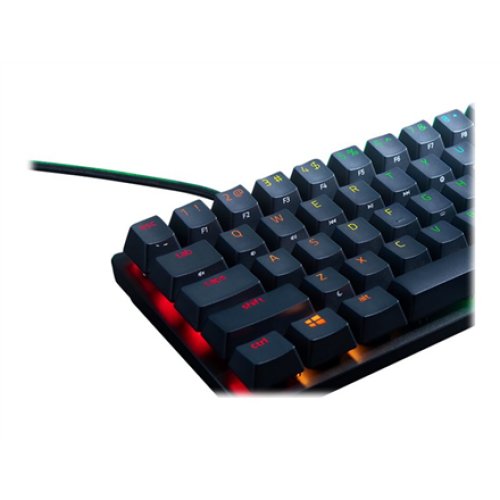 Razer , Huntsman Mini 60% , Gaming keyboard , Wired , Opto-Mechanical , RGB LED light , NORD