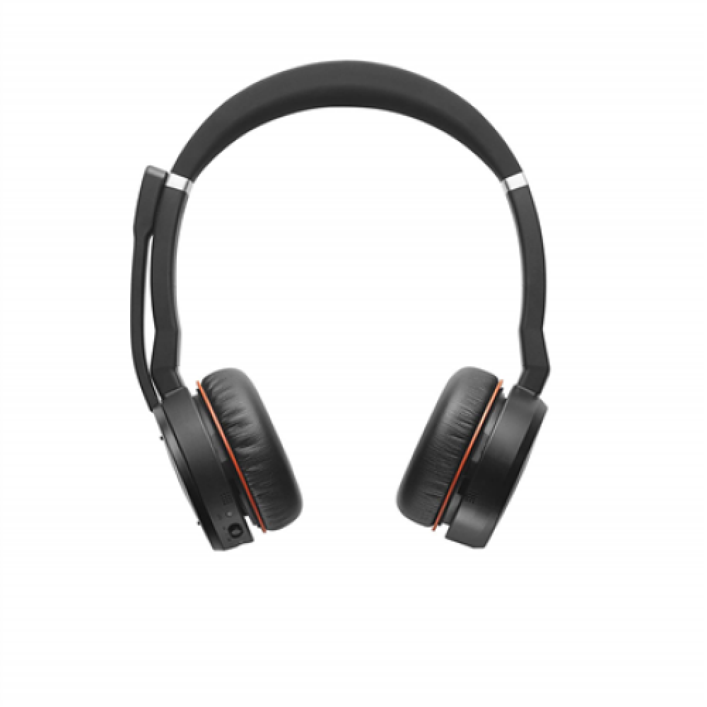 Jabra EVOLVE 75 Black, Headset, Bluetooth, Microphone mute, Noise-canceling, 177 g