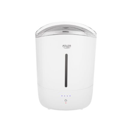 Adler Humidifier , AD 7971 , 30 W , Water tank capacity 5 L , Ultrasonic , Humidification capacity 100-250 ml/hr , White