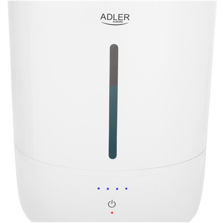 Adler Humidifier , AD 7971 , 30 W , Water tank capacity 5 L , Ultrasonic , Humidification capacity 100-250 ml/hr , White