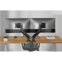 Digitus Desk Mount , Height, tilt, rotation, depth, pivot , Dual Monitor Mount , 2x 45 , Maximum weight (capacity) 2x 20 kg , Black