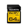 ADATA , Premier ONE , UHS-II U3 , 64 GB , SDXC , Flash memory class 10