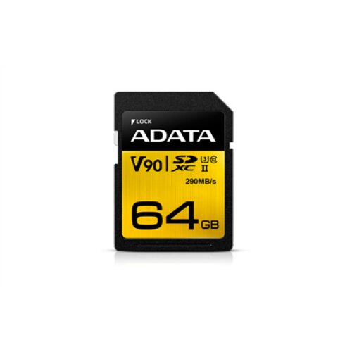 ADATA , Premier ONE , UHS-II U3 , 64 GB , SDXC , Flash memory class 10
