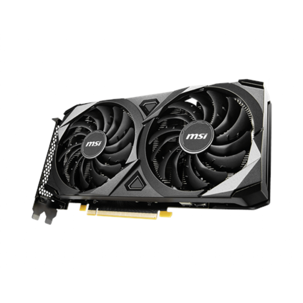 MSI GeForce RTX 3060 VENTUS 2X 12G NVIDIA 12 GB GeForce RTX 3060 GDDR6 PCI Express Gen 4 HDMI ports quantity 1 Memory clock speed 15000 MHz