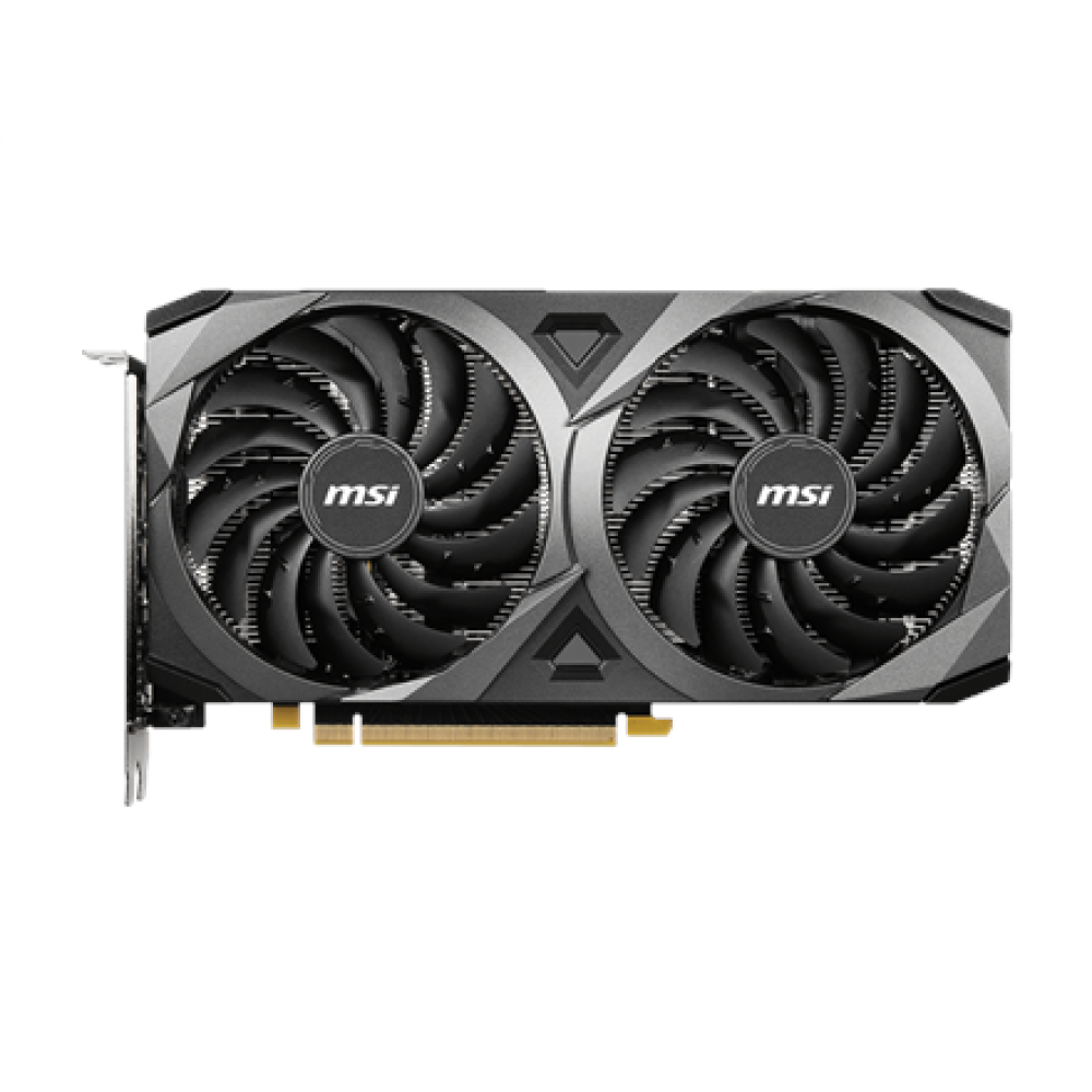 MSI GeForce RTX 3060 VENTUS 2X 12G NVIDIA 12 GB GeForce RTX 3060 GDDR6 PCI Express Gen 4 HDMI ports quantity 1 Memory clock speed 15000 MHz