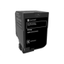 Lexmark 25K Black Return Program Toner Cartridge (CX725) , Lexmark Black