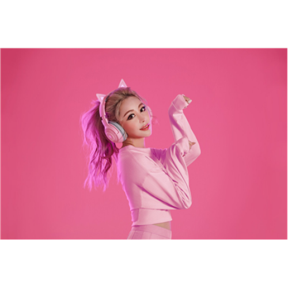 Razer Kraken Kitty Gaming Headset, Built-in microphone, Pink