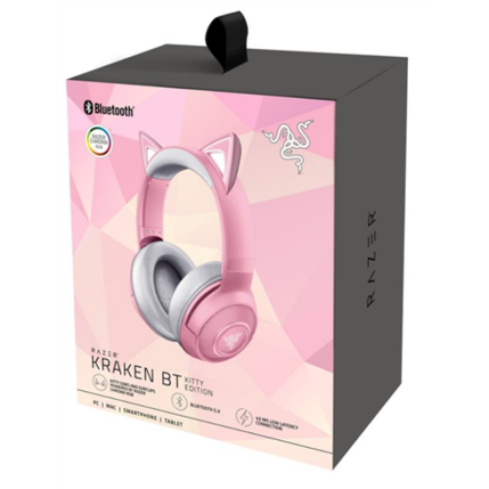 Razer Kraken Kitty Gaming Headset, Built-in microphone, Pink