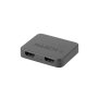 Lanberg Splitter video HDMI to 2X HDMI 4K, USB-C Port, Black , SPV-HDMI-1002