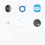 Reolink , 360° Panoramic Indoor Fisheye Camera with Smart Detection , Fisheye Series P520 , Fisheye , 6 MP , 1.98mm/F2.0 , H.265 , Micro SD, Max. 256GB