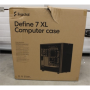 FD-C-DEF7X-03SO SALE OUT. Fractal Define 7 XL Black TG Dark Tint , Fractal Design , Define 7 XL TG Dark Tint , Side window , Black , E-ATX , DAMAGED PACKAGING , Power supply included No , ATX