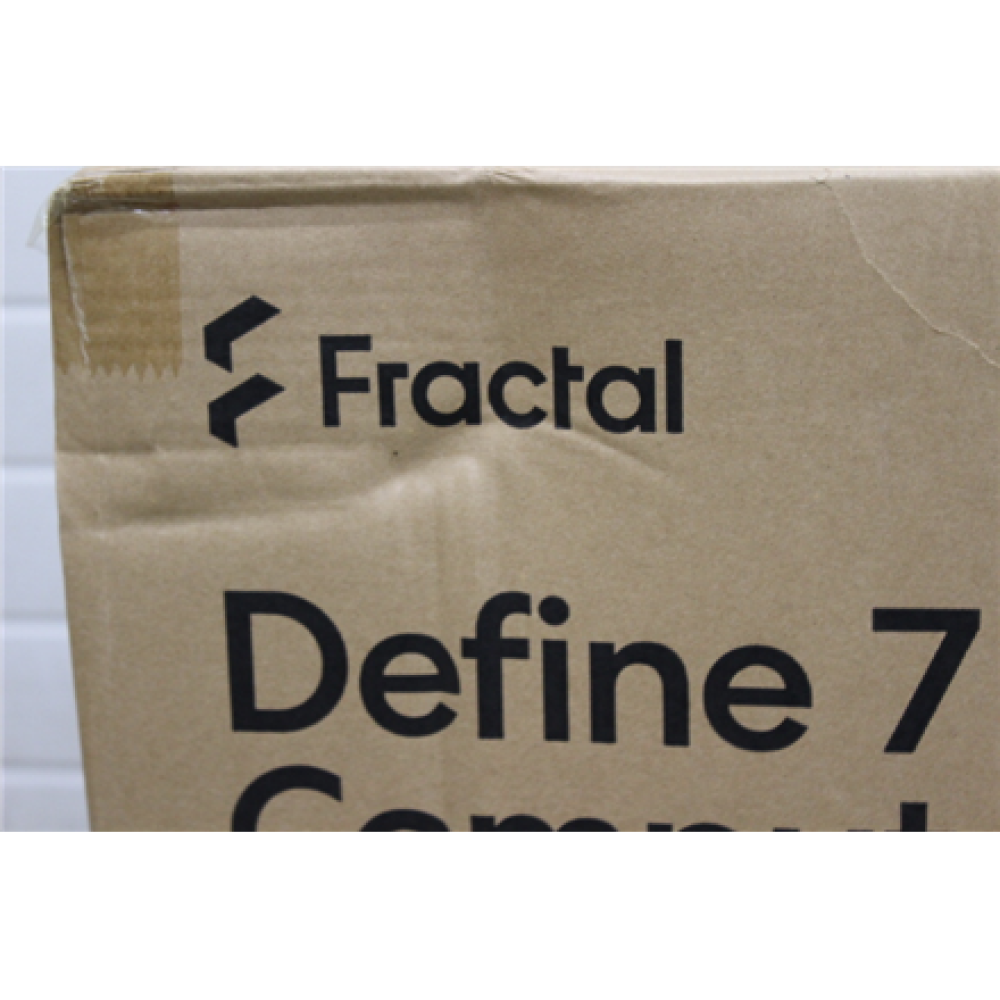 FD-C-DEF7X-03SO SALE OUT. Fractal Define 7 XL Black TG Dark Tint , Fractal Design , Define 7 XL TG Dark Tint , Side window , Black , E-ATX , DAMAGED PACKAGING , Power supply included No , ATX