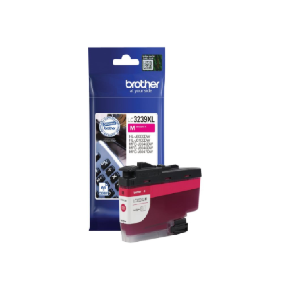 Brother High-yield Ink Cartridge , LC3239XLM , Ink , Magenta