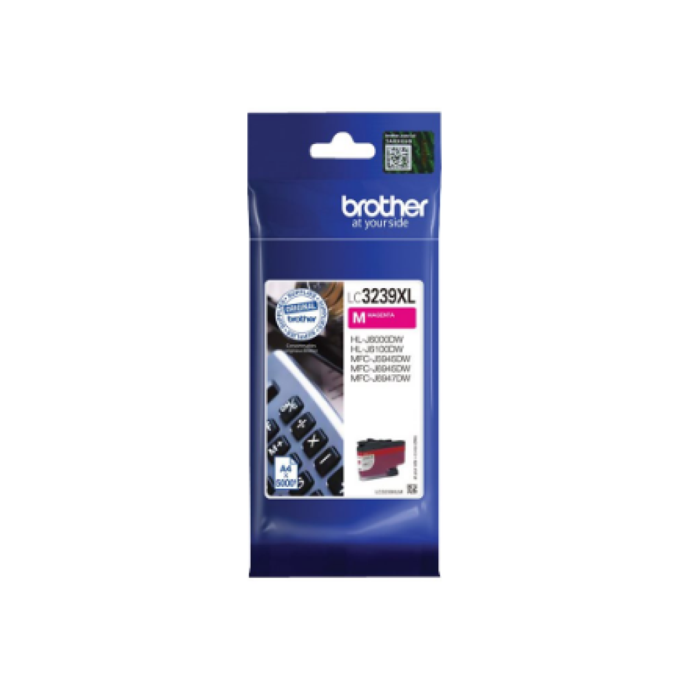 Brother High-yield Ink Cartridge , LC3239XLM , Ink , Magenta