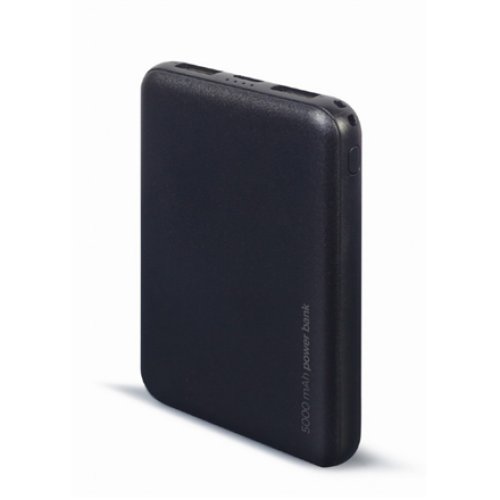 Gembird , Power Bank , PB05-02 , 5000 mAh , 2 x USB-AF , Black
