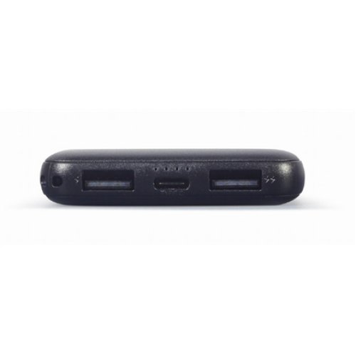 Gembird , Power Bank , PB05-02 , 5000 mAh , 2 x USB-AF , Black