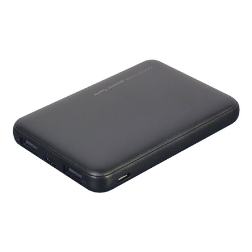 Gembird , Power Bank , PB05-02 , 5000 mAh , 2 x USB-AF , Black